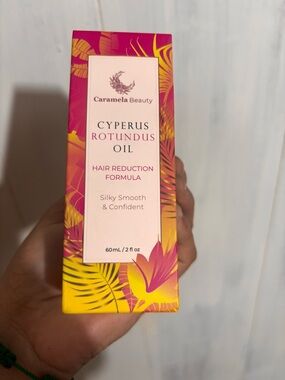 Cyperus Rotundus Oil Hair Reduction Serum - Pink & Yellow
